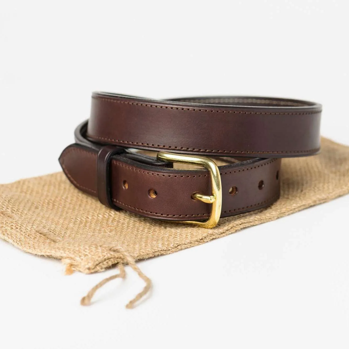 Premium Brown Thoroughbred Belt