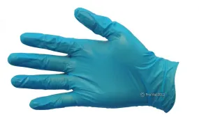 Pro Val Stretch Blues PF Vinyl Examination Glove (Box 100)