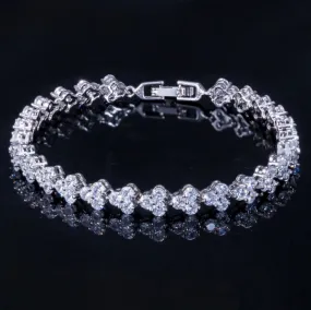 "Kiley" - Cubic Zirconia Bracelets - Available in Silver, Yellow Gold and Rose Gold