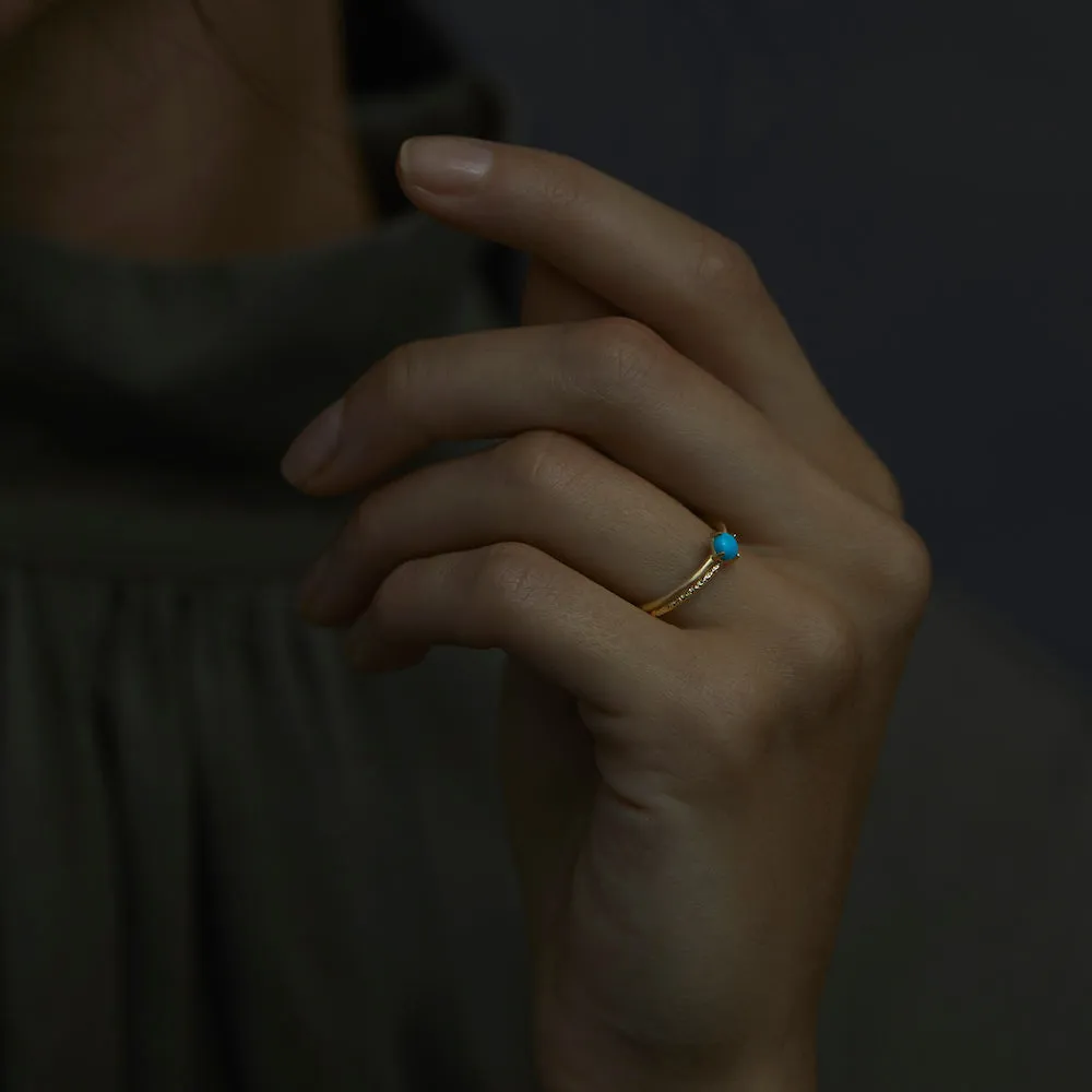 R11601TQ | Turquoise Wisp Ring