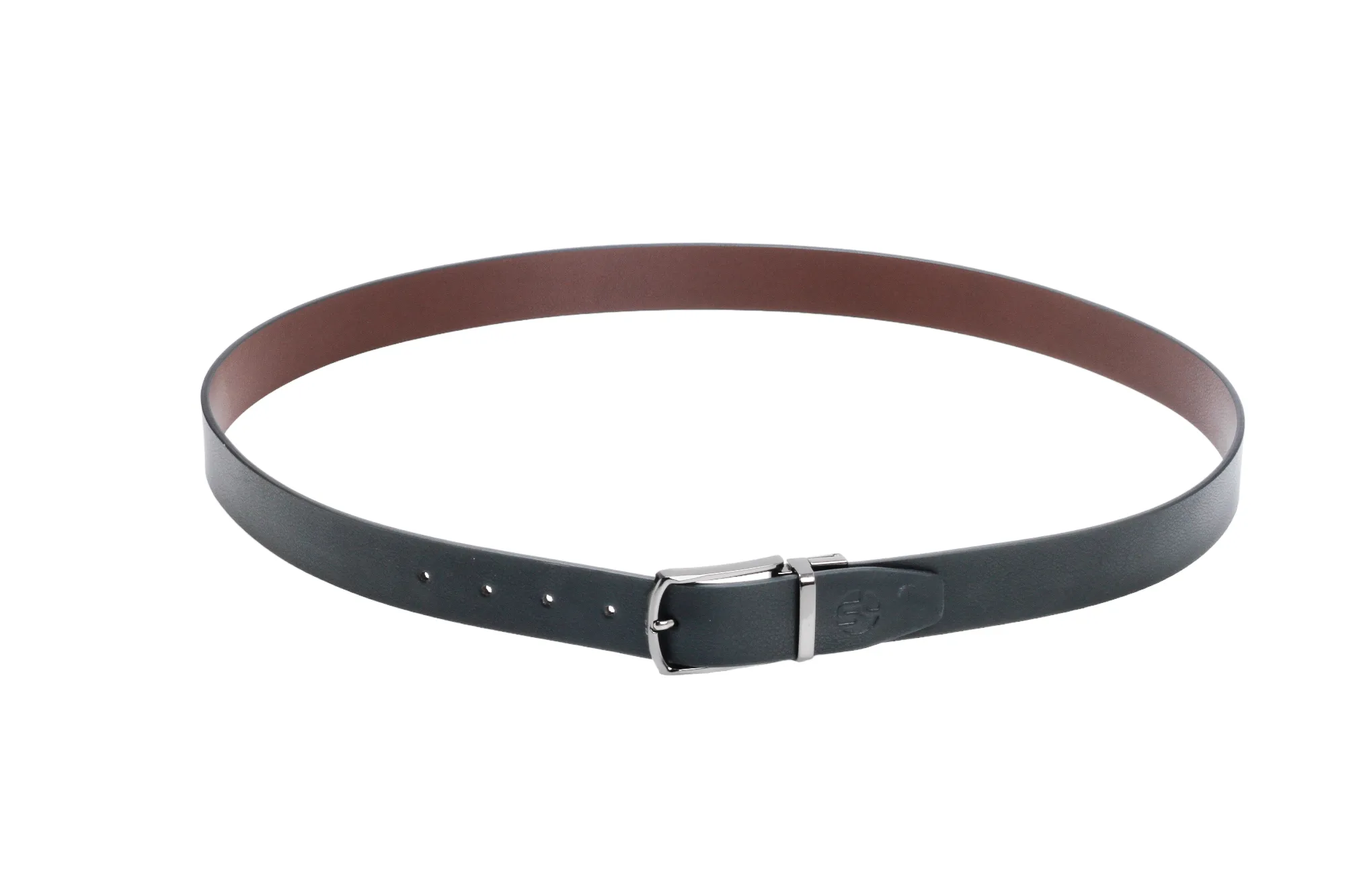 Reversible premium leather Formal Belt 43001