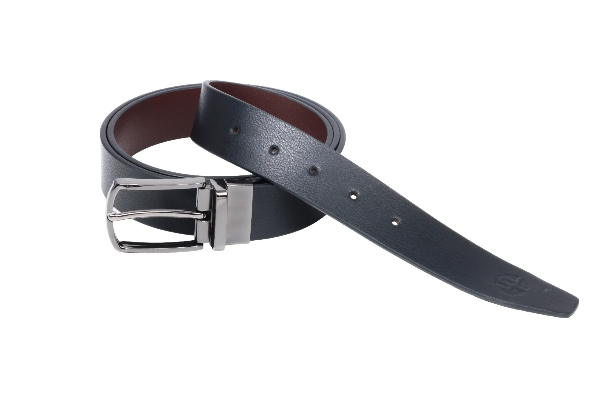 Reversible premium leather Formal Belt 43001