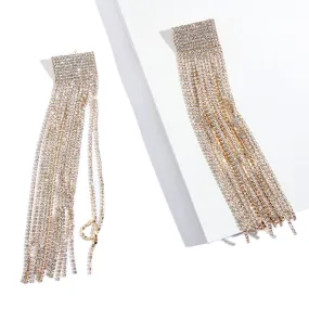 Rylee Rhinestone Duster Earrings -LAST CHANCE!