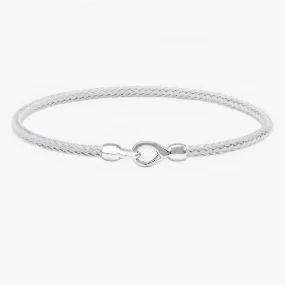 Sailing Cable "Plata" Bracelet (Off-White)