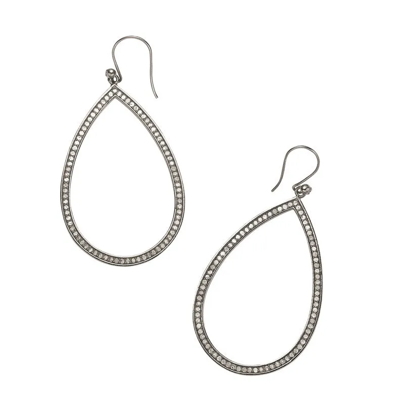 Sale Diamond Teardrop Earrings