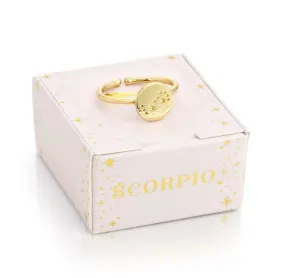 Scorpio Signet Ring