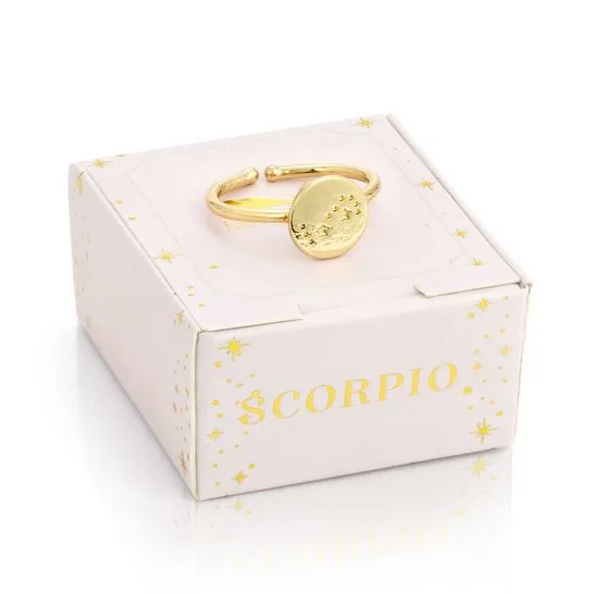 Scorpio Signet Ring