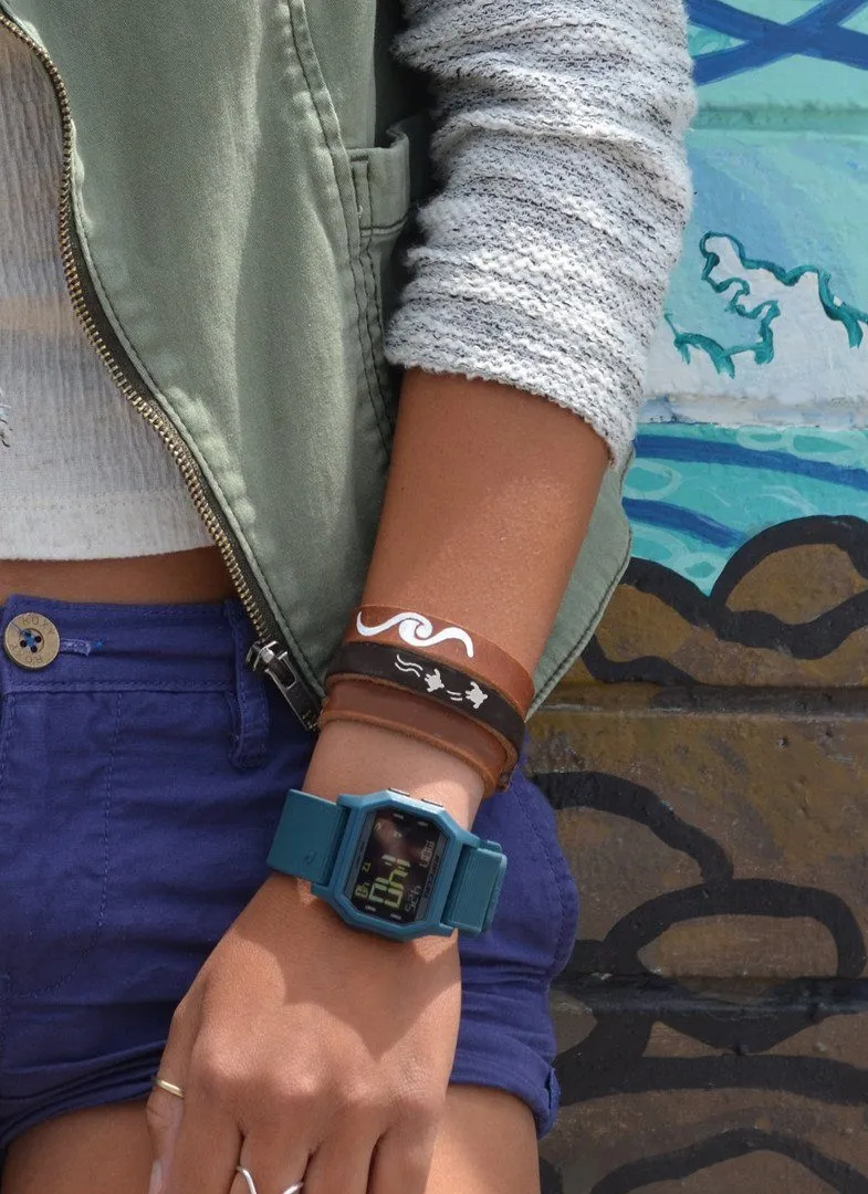 Sea Turtle Leather Bracelet