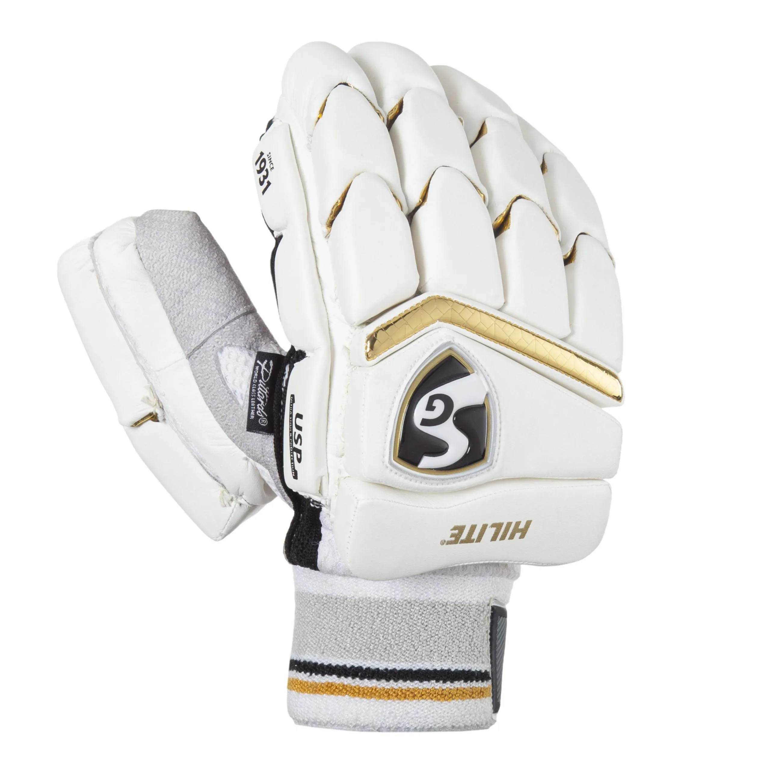 SG Hilite Gold Adult Cricket Batting Glove