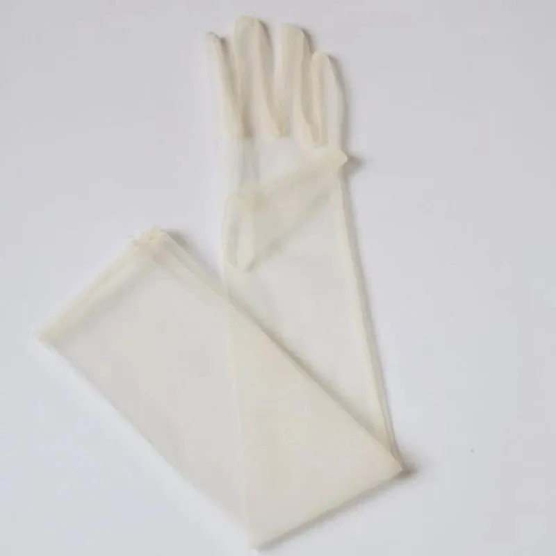 Sheer Elbow Length Gloves