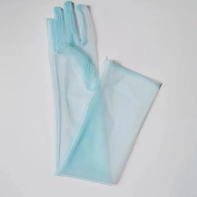 Sheer Elbow Length Gloves