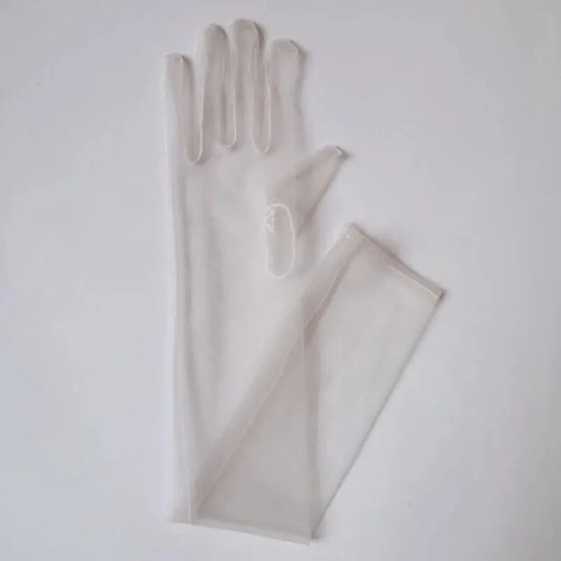 Sheer Elbow Length Gloves