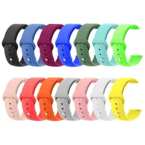 Silicone Button Style Watch Straps Compatible with MVMT Chrono 40mm, Element & Powerlane