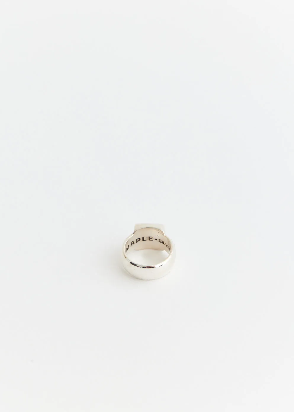 Smiley Signet Ring