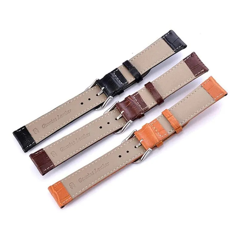 Snakeskin Leather Watch Straps Compatible with the Google Pixel Watch