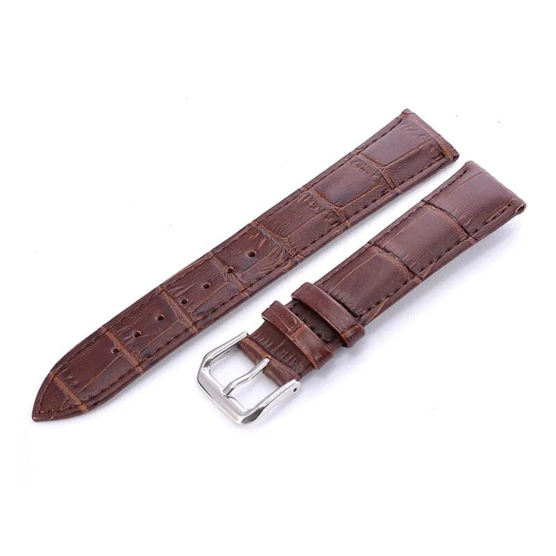 Snakeskin Leather Watch Straps Compatible with the Google Pixel Watch