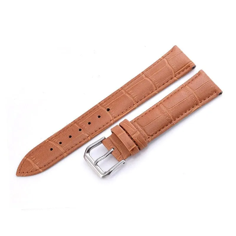 Snakeskin Leather Watch Straps Compatible with the Google Pixel Watch