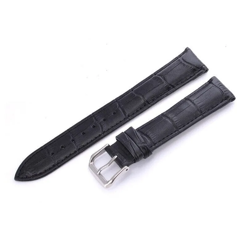 Snakeskin Leather Watch Straps Compatible with the Google Pixel Watch