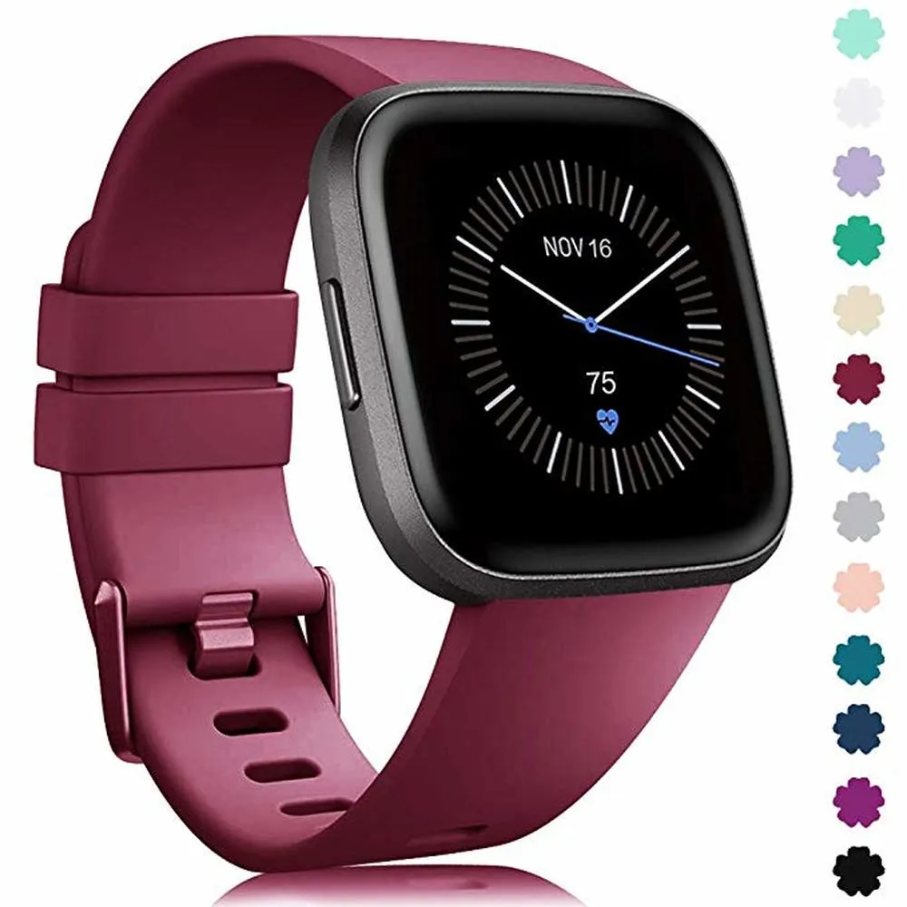 Soft Silicone Band for Original Fitbit Versa 2 smart watch Sport bracelet for Fitbit Versa lite Waterproof Wrist Strap