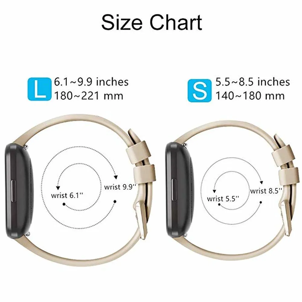 Soft Silicone Band for Original Fitbit Versa 2 smart watch Sport bracelet for Fitbit Versa lite Waterproof Wrist Strap