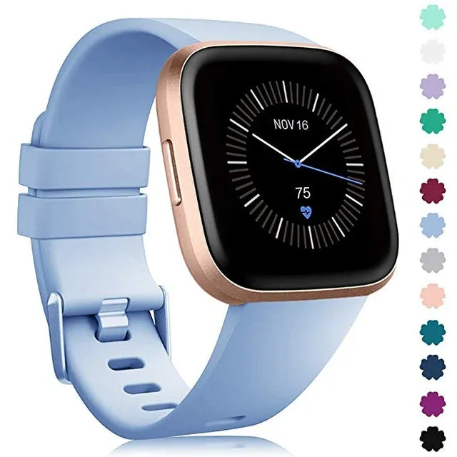 Soft Silicone Band for Original Fitbit Versa 2 smart watch Sport bracelet for Fitbit Versa lite Waterproof Wrist Strap