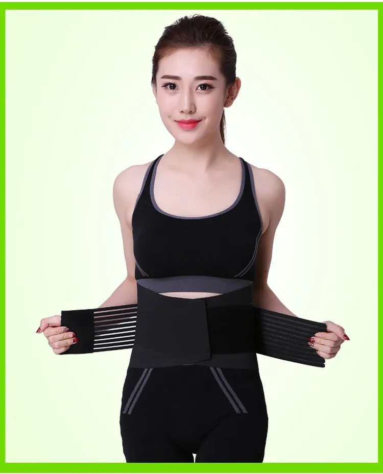 Sports waist belt breathable fitness belt weightlifting waist support belt waist