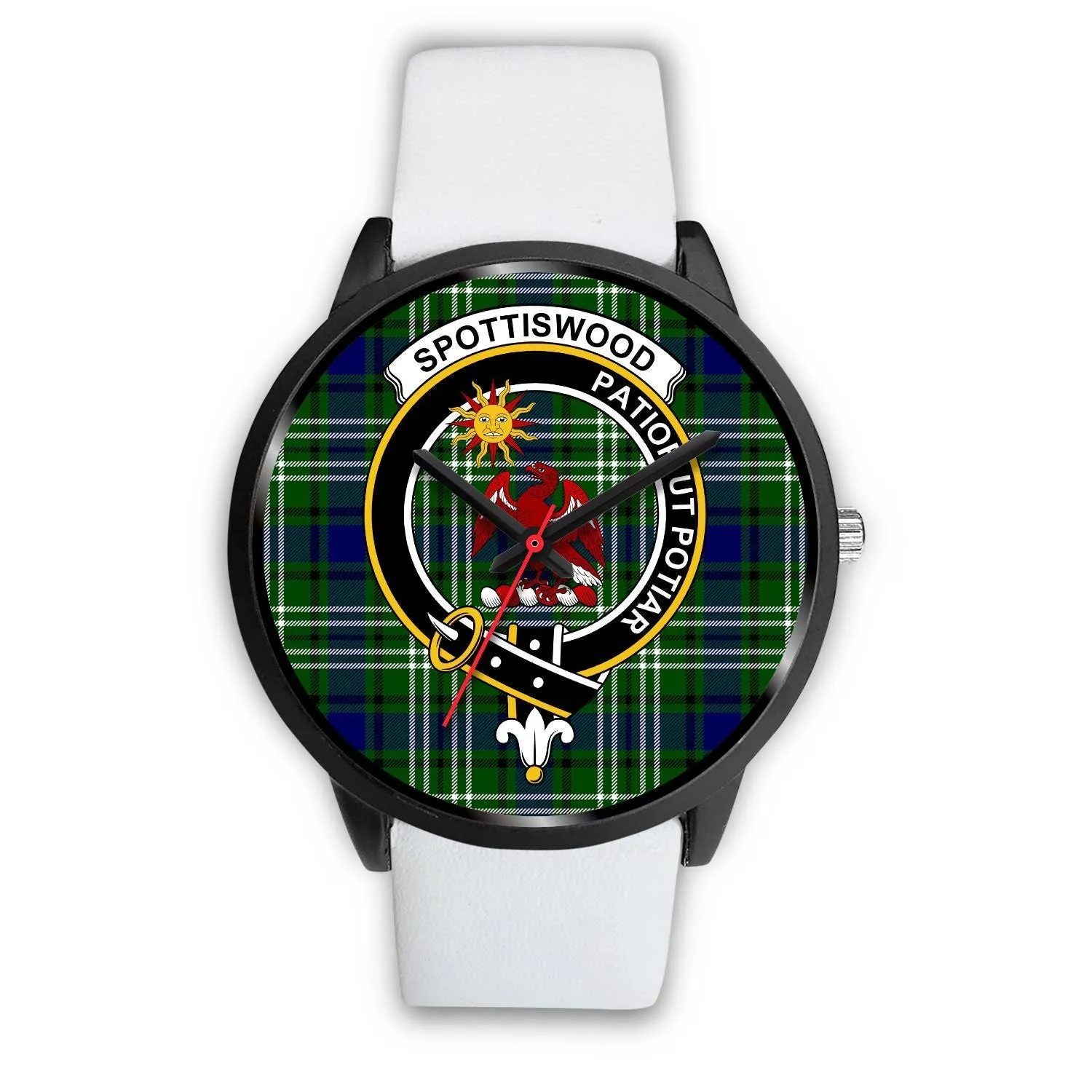 Spottiswood Clan Badge Tartan Black Watch