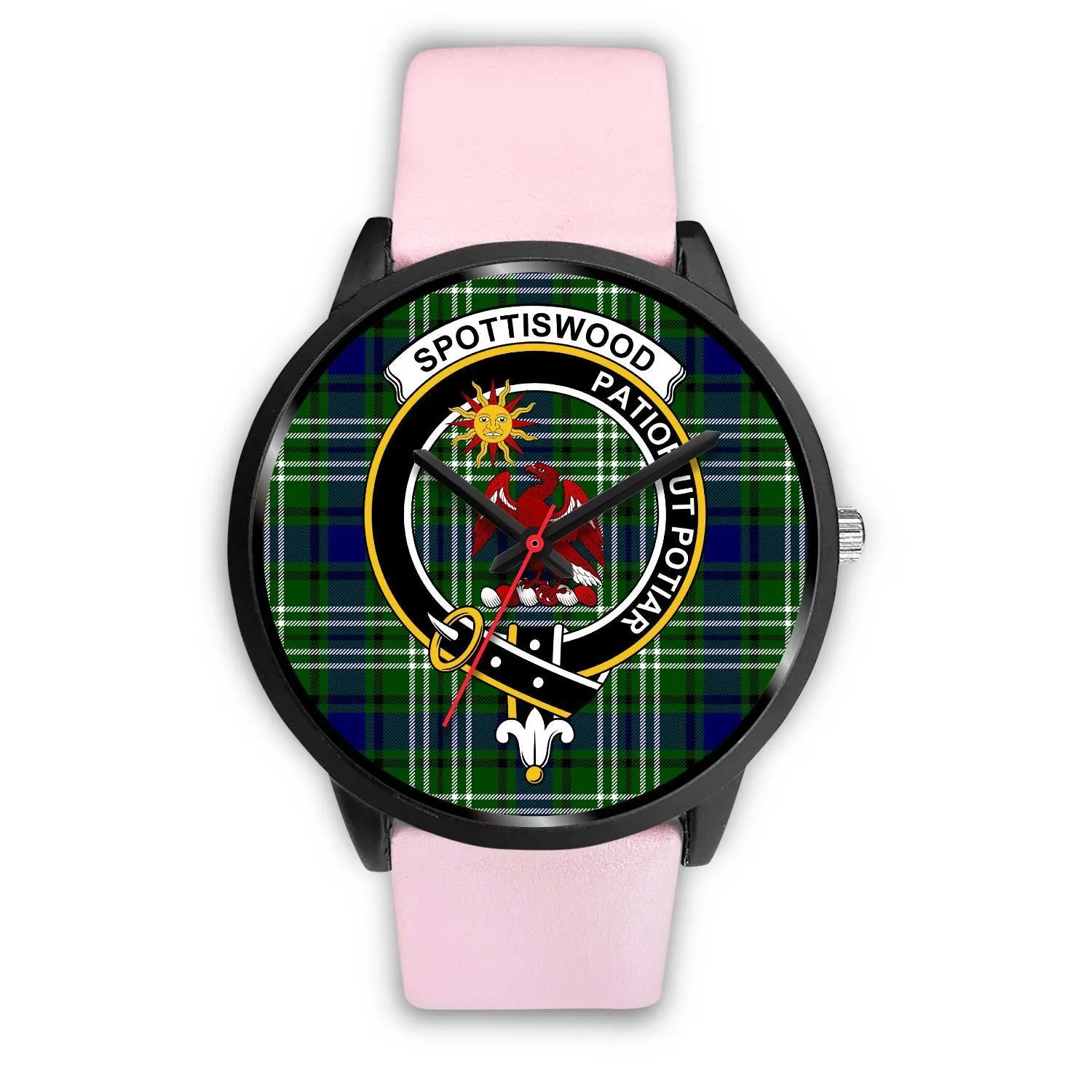 Spottiswood Clan Badge Tartan Black Watch