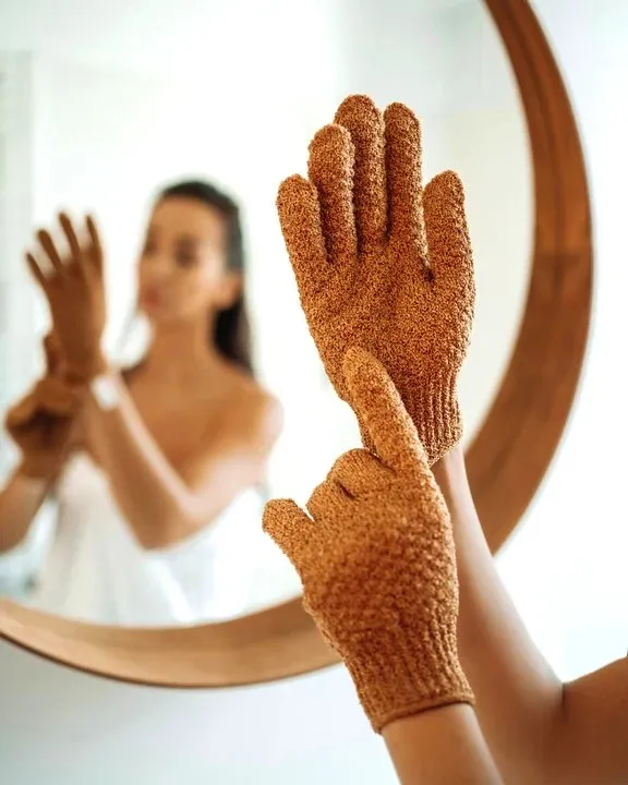 SRSLY Buffed In-Shower Exfoliating Gloves