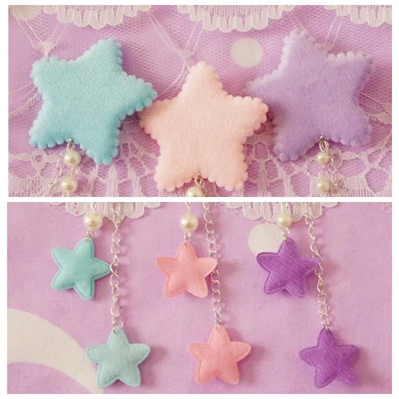 Starry Dangle Hair Clip