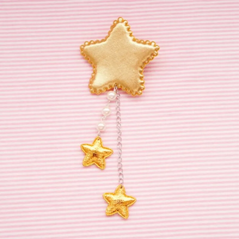 Starry Dangle Hair Clip