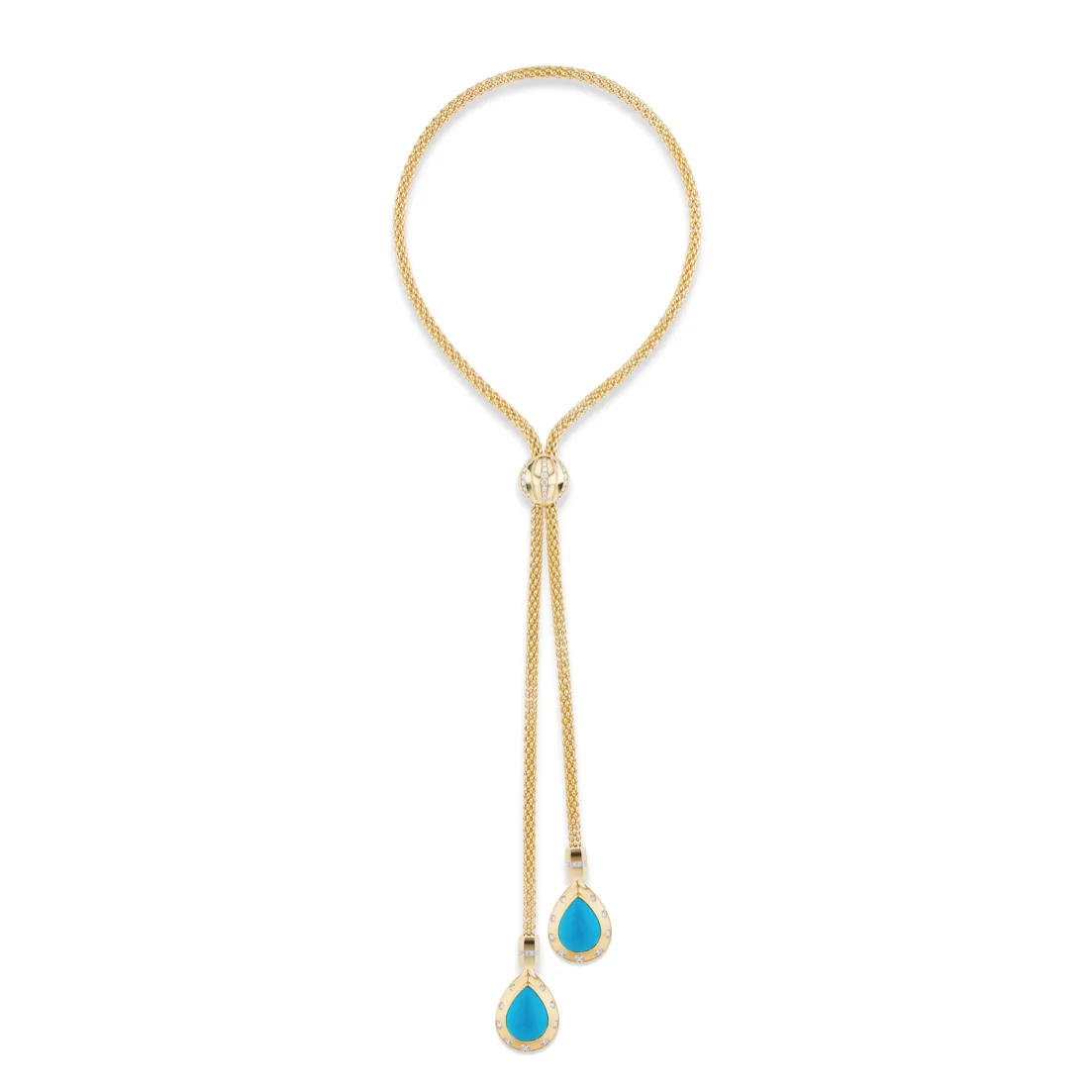 Stella Necklace Persian Turquoise Drops