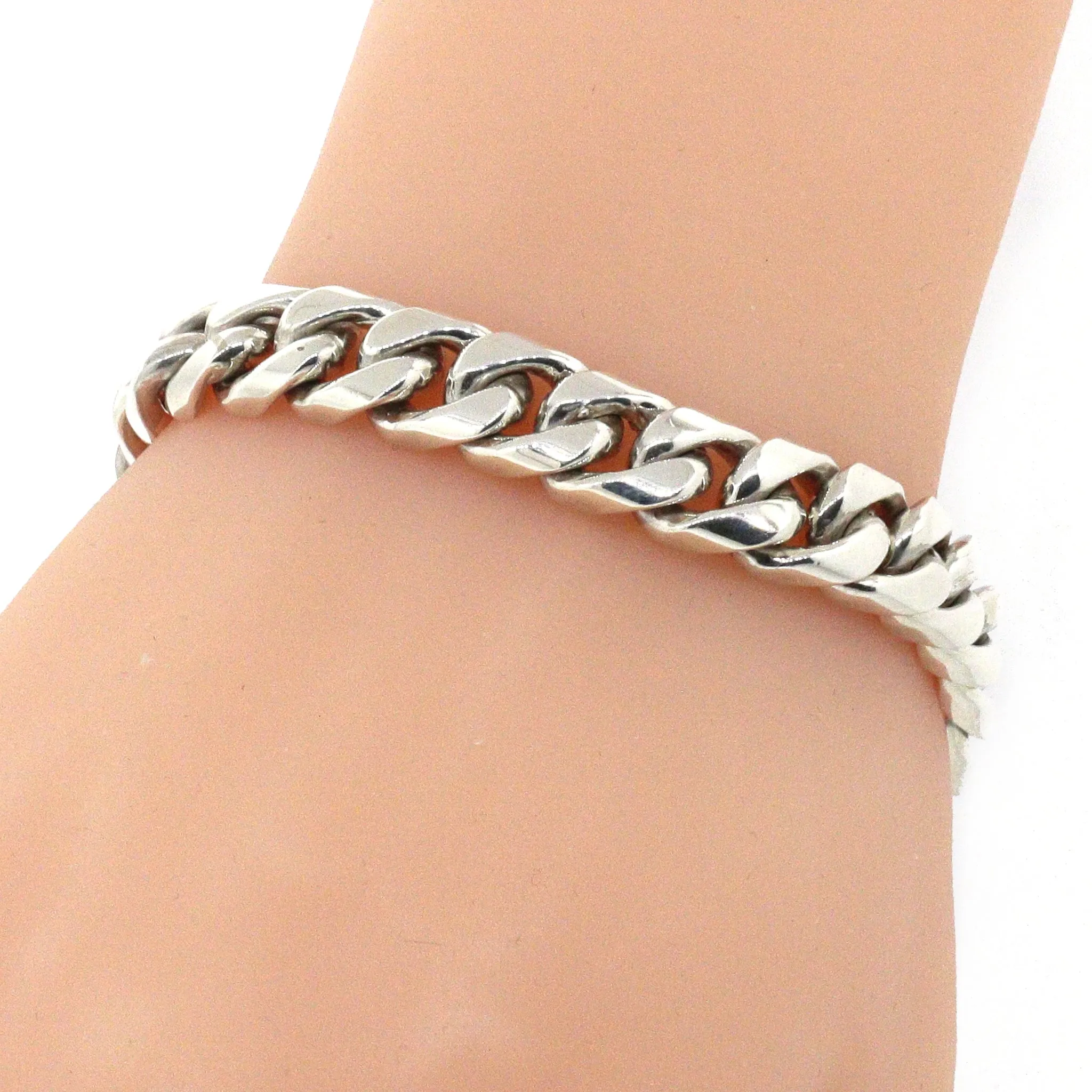 Sterling Silver Cuban Link Bracelet