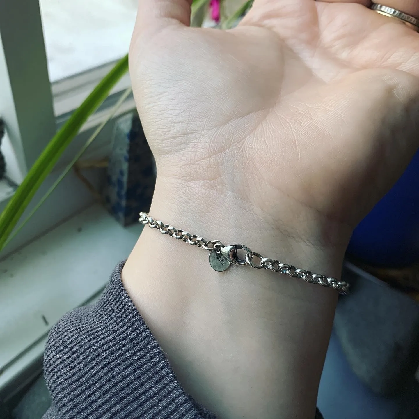 Sterling Silver Heart Bracelet