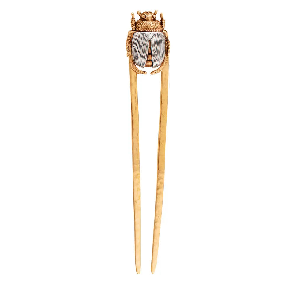 Super Scarab Hair Pin