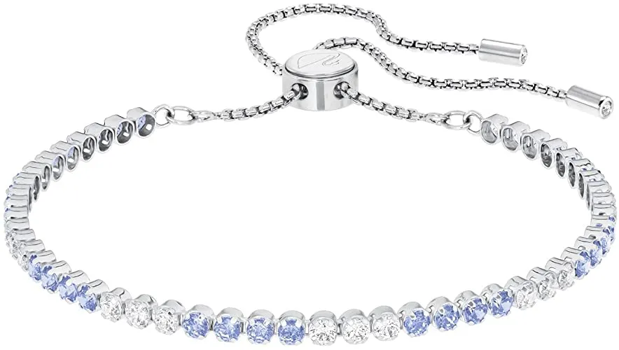 SWAROVSKI Subtle Bracelet - Silver Blue #5253276