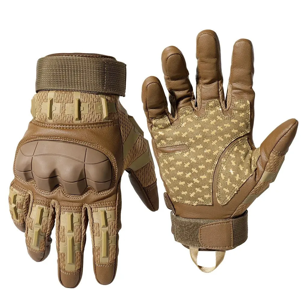 Tactical Gloves, Hard Shell Protective, Touch Screen, For Shooting Riding Hunting Fishing