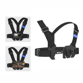 TELESIN  Chest Strap Mount Waistcoat Belt  Mount For Action Camera