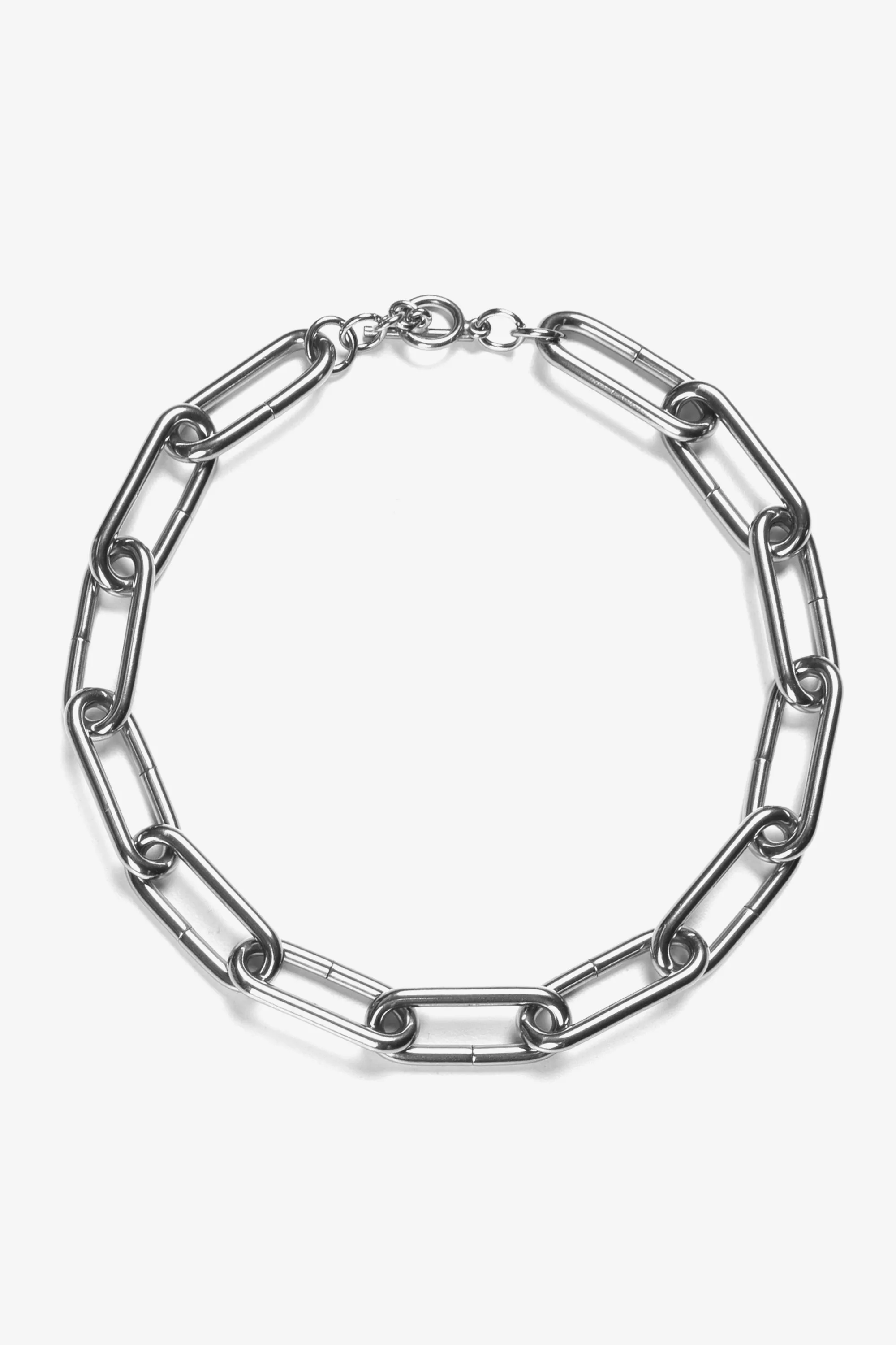 The Industrial Choker Chain | Silver