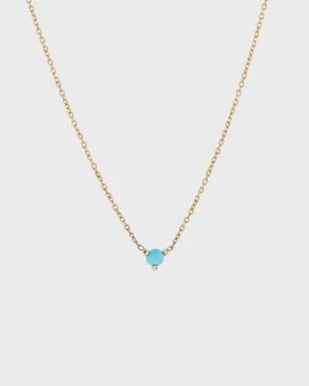 The Petite Turquoise Birthstone Necklace