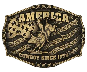 The "Cowboy 1776" Belt Buckle