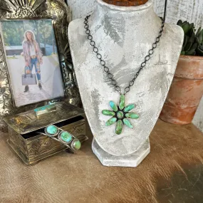 The Sonoran Turquoise Starburst Necklace