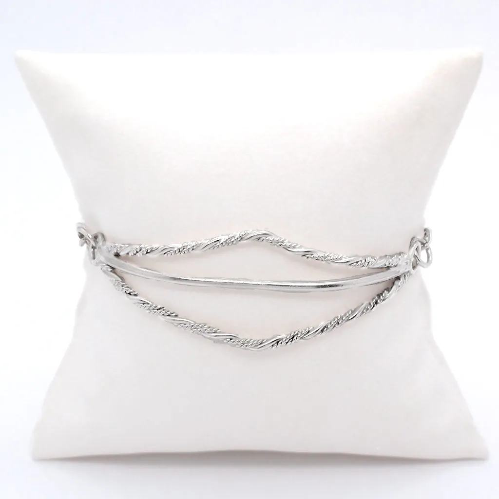 Three lines twisted Bracelet