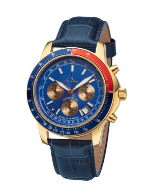 Tirona- Chronograph- GM-550-6 Gold- Pionier, Germany