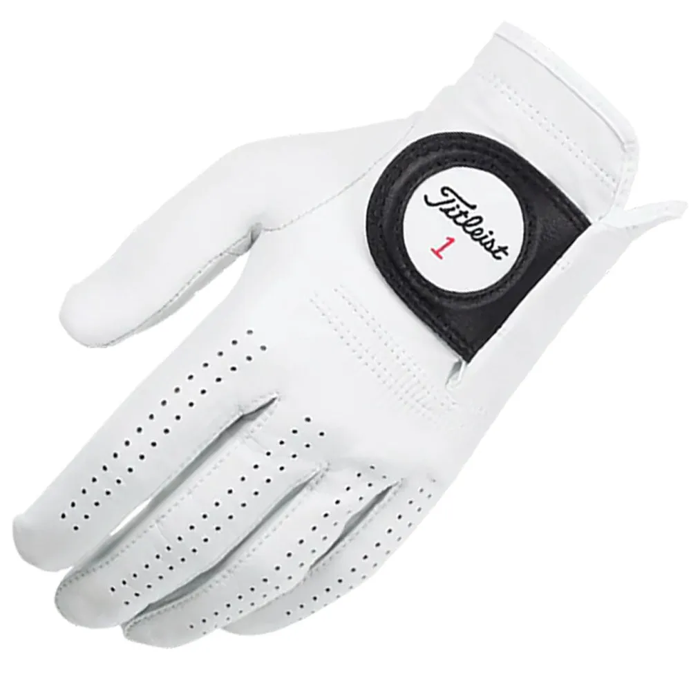 Titleist Players Leather Golf Glove - Pearl