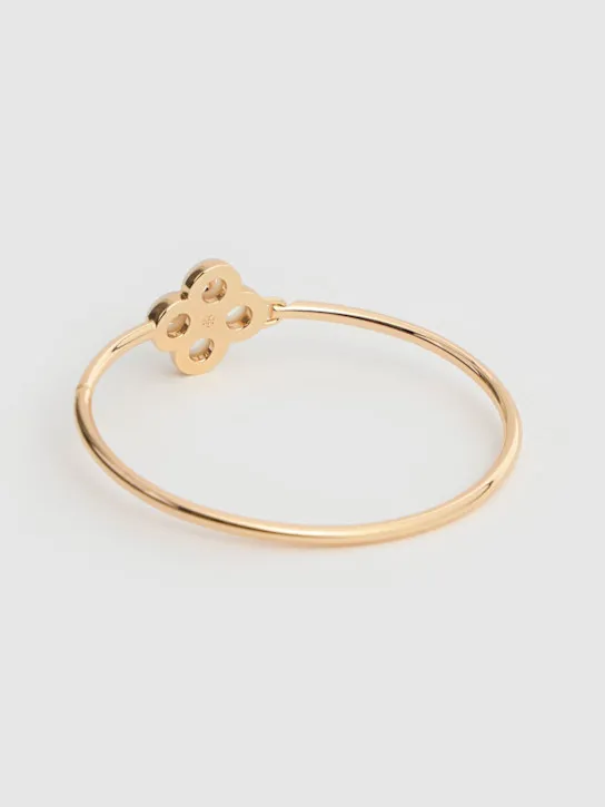 Tory Burch   Kira Clover hinged bracelet 