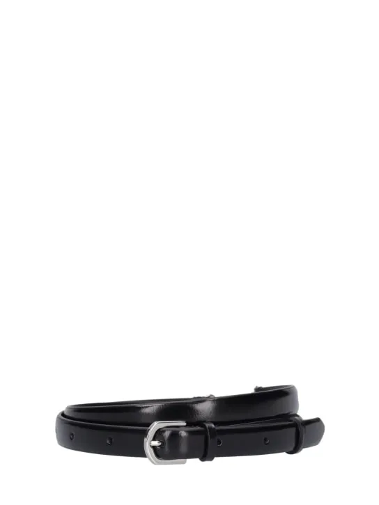 Toteme   Double Claps leather belt 