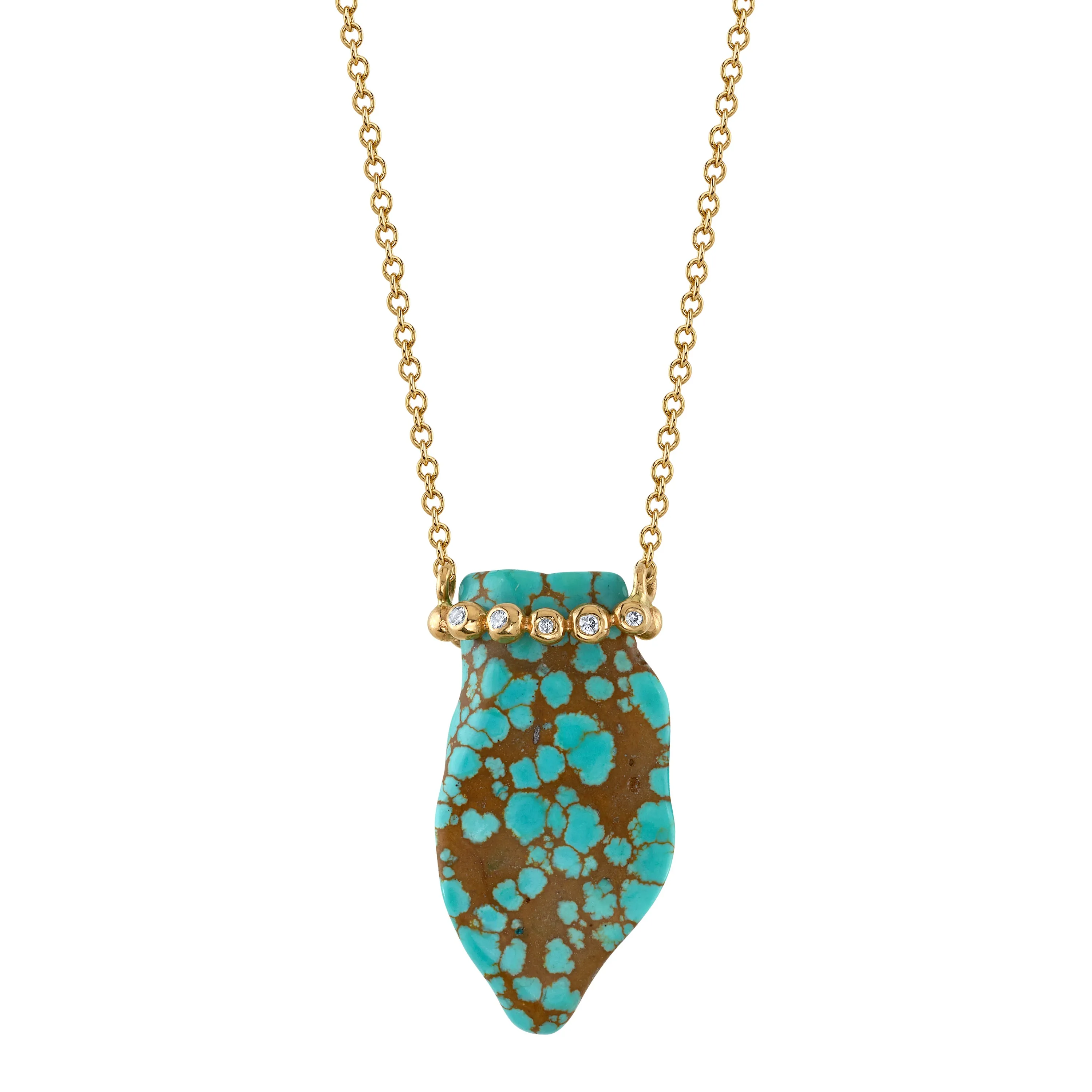 Tumbled Turquoise Necklace