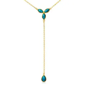 Turquoise Drop Necklace