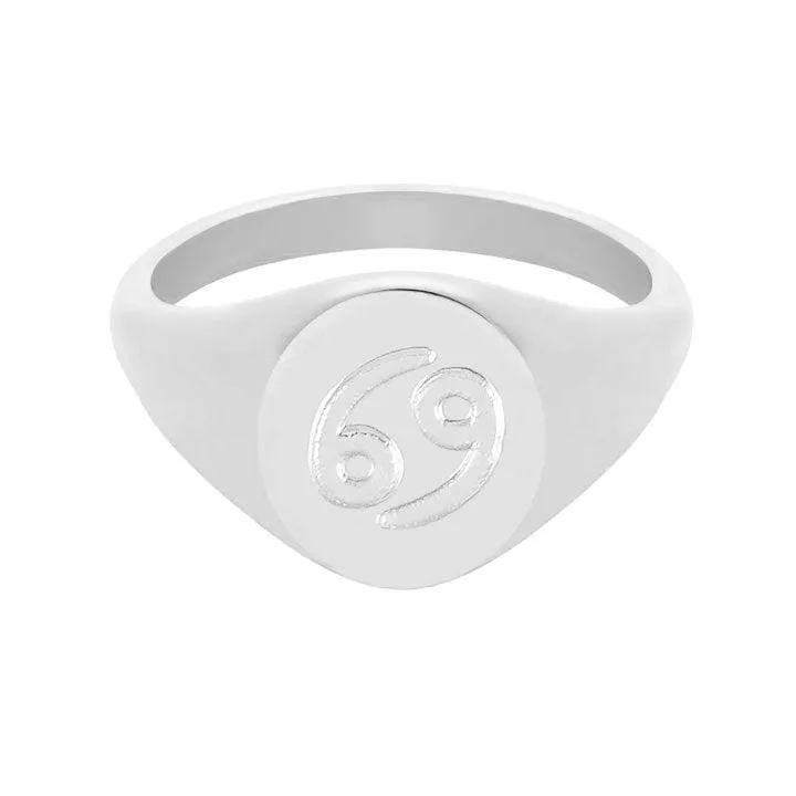 Twilight Zodiac Signet Ring